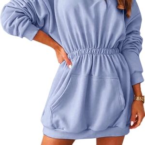 Women Hoodie Dress